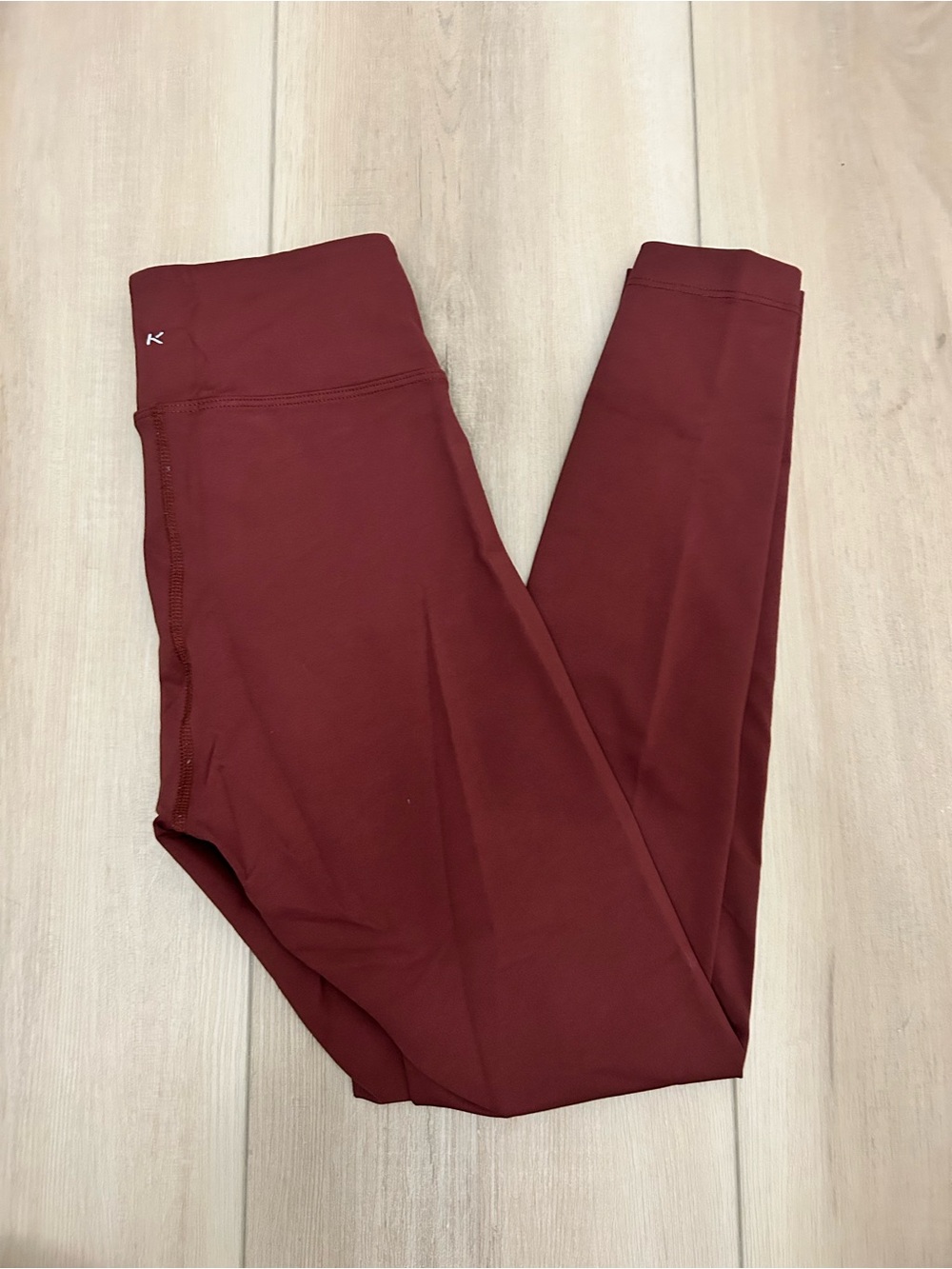 Koral women Burgundy High-Waist Leggings